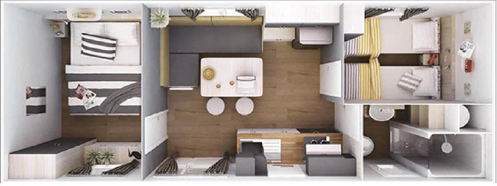 Fotografia z galérie ubytovania Mobile Homes Peroš v Zatone