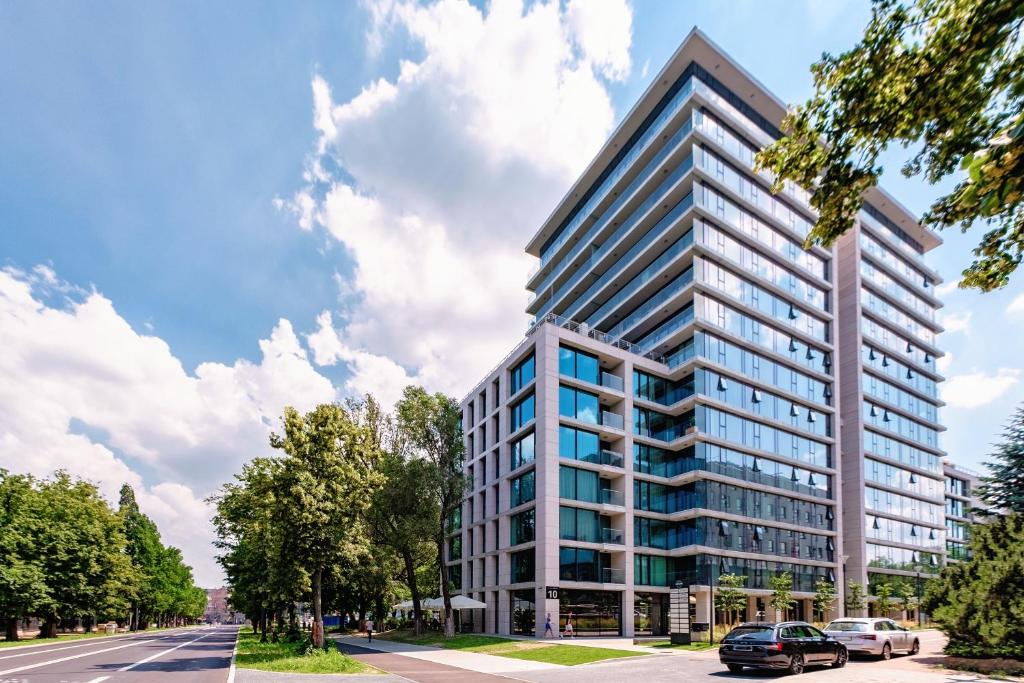 Budova, v ktorej sa apartmán nachádza