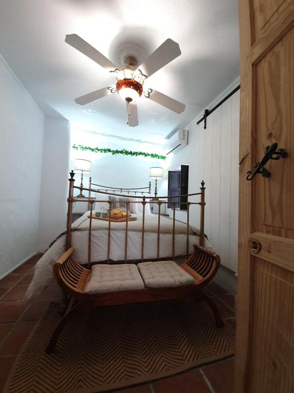 Postel nebo postele na pokoji v ubytování Casa Maroma