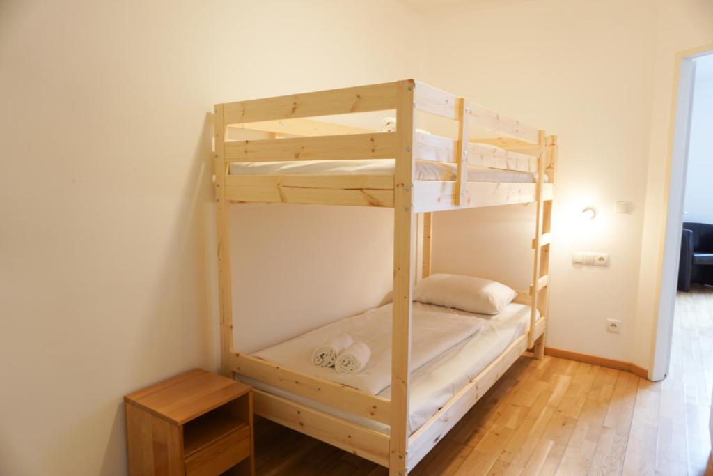 Postel nebo postele na pokoji v ubytování Hotel Kaffeemühle