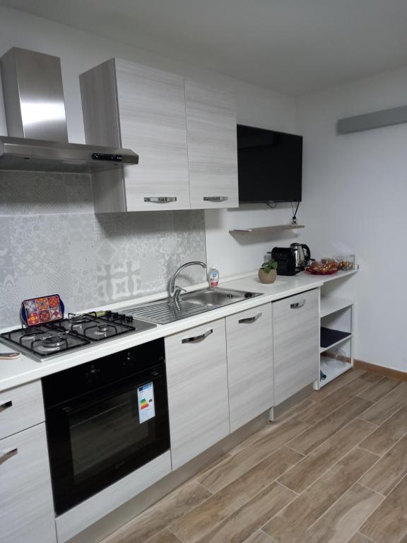 Kuchnia lub aneks kuchenny w obiekcie Casa dei Tre Re