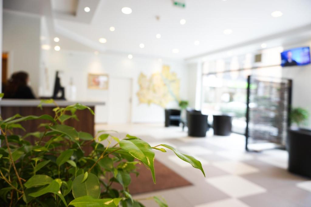 TV a/nebo společenská místnost v ubytování Hotel Kaffeemühle