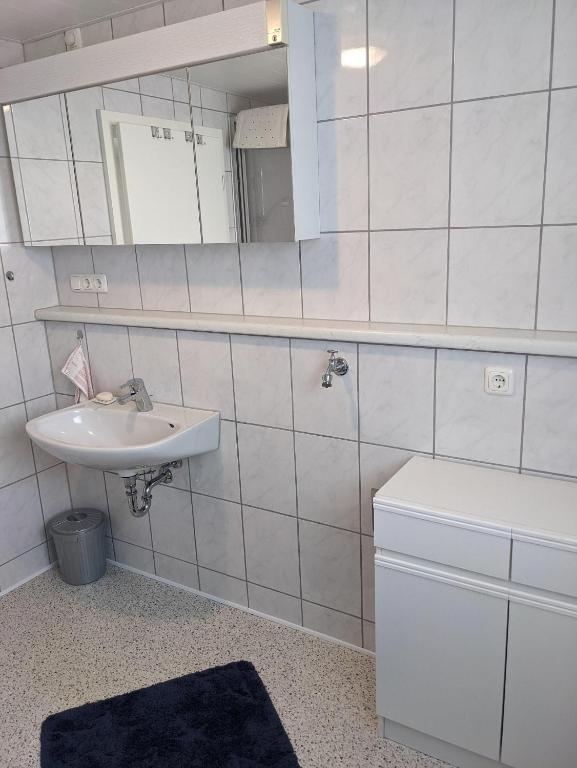 Koupelna v ubytování Haus Am Battenstein