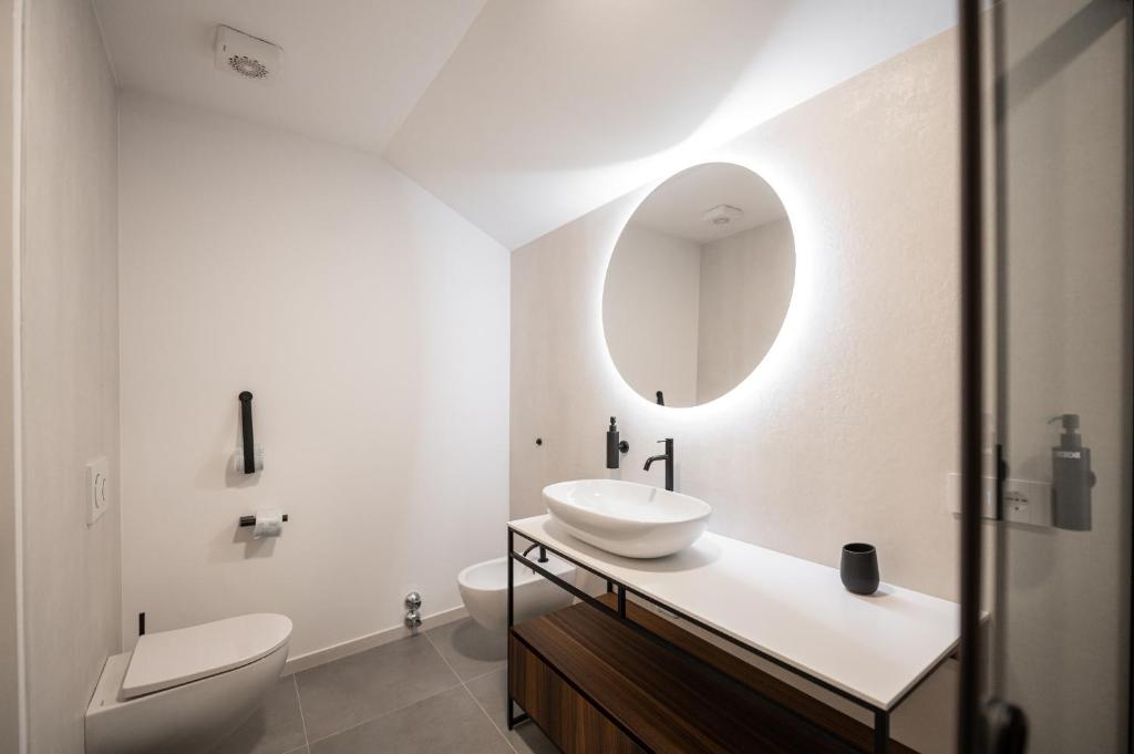 Koupelna v ubytování Guesthouse diWINE