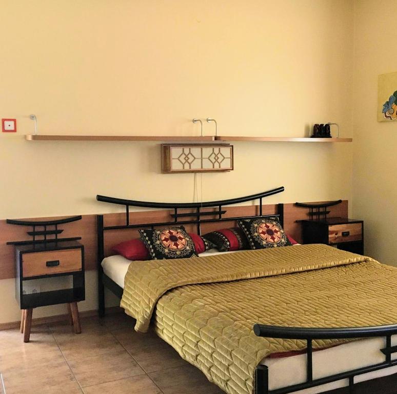 Postel nebo postele na pokoji v ubytování Dom noclegowy ORIENT
