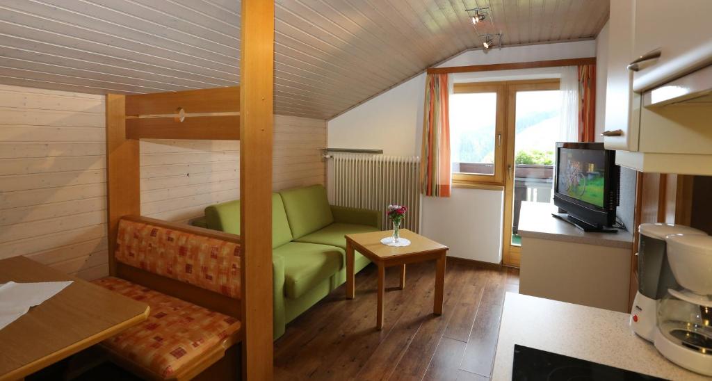 Posezení v ubytování Appartement Hubner