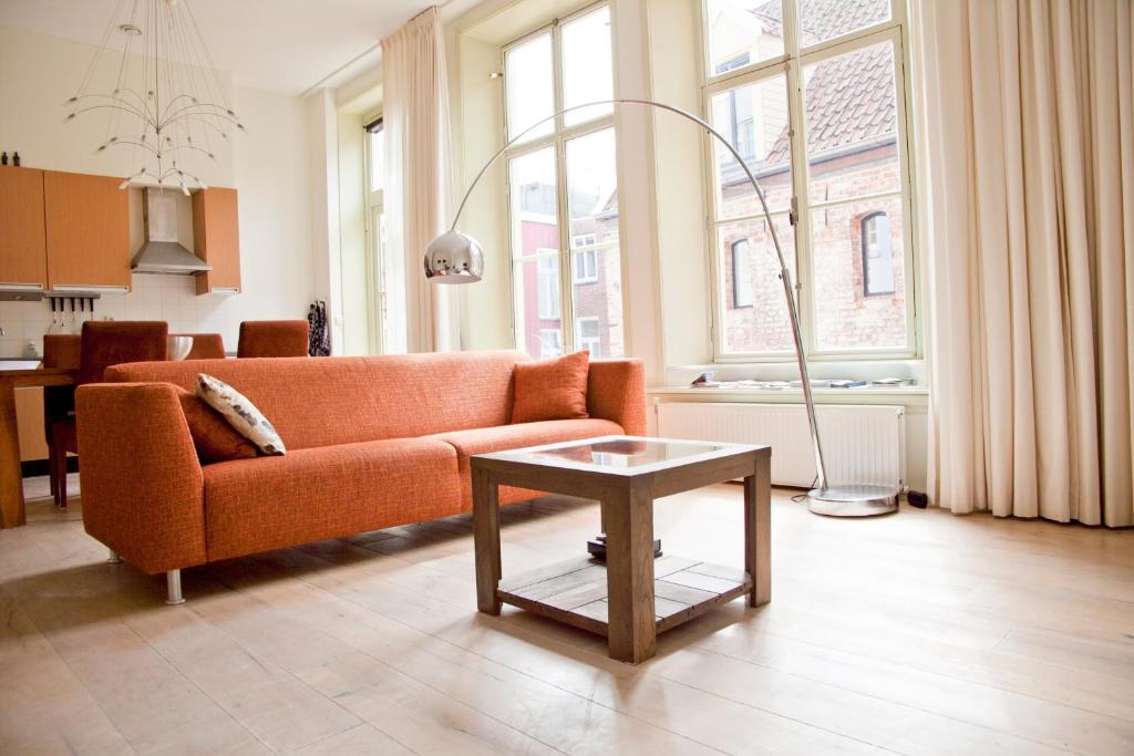 Posezení v ubytování Gelkingehof Aparthotel