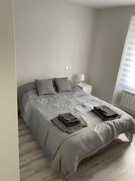 Postel nebo postele na pokoji v ubytování Apartamento Espolón