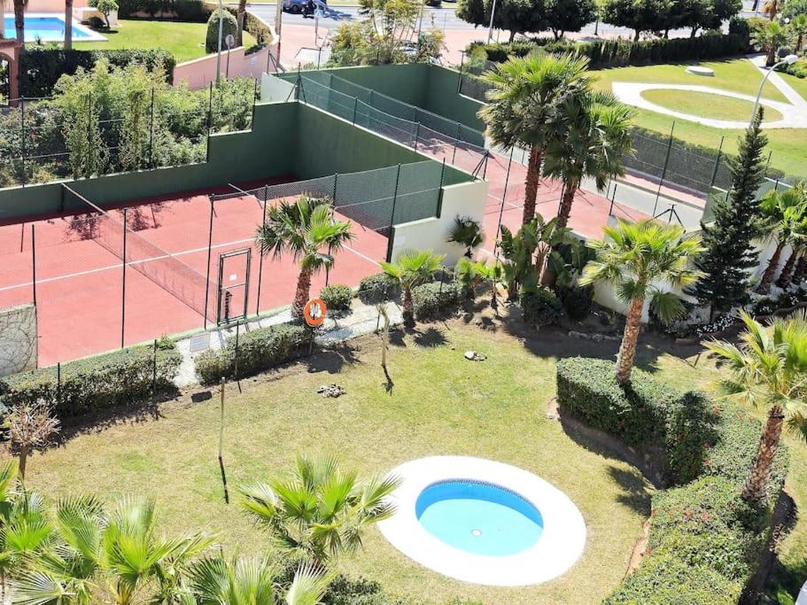 Torrequebrada seaview 2 bedrooms, terrace and pool