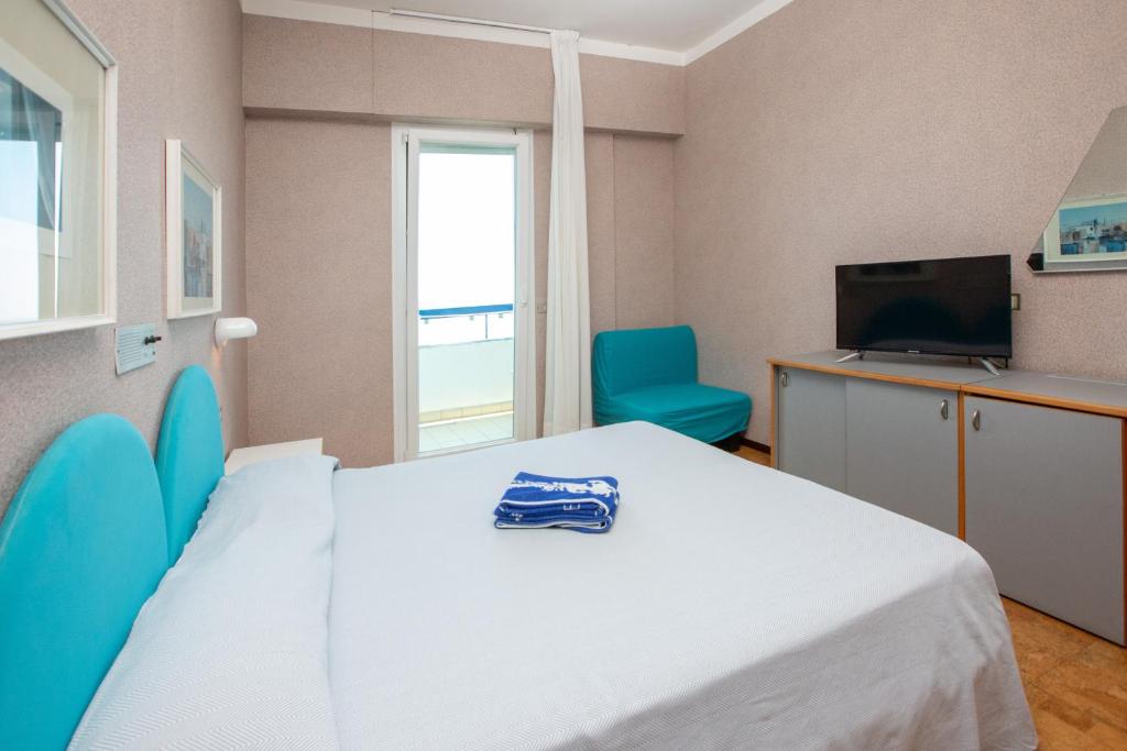 TV a/nebo společenská místnost v ubytování Hotel Venere