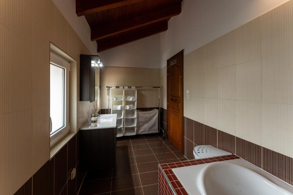 Kúpeľňa v ubytovaní Villa Christalia