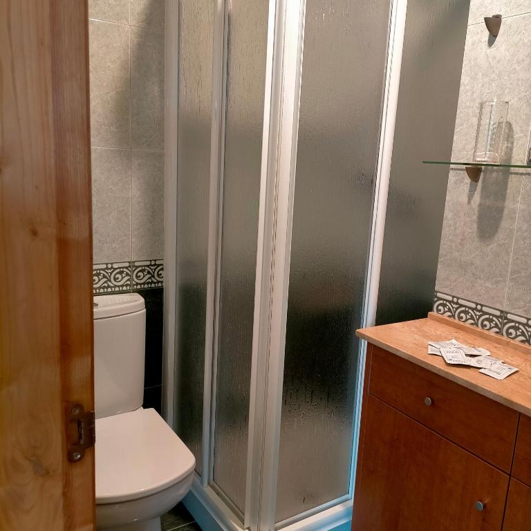 Kúpeľňa v ubytovaní A casa do clarete