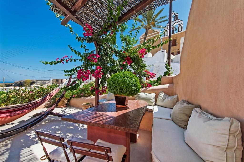 Uma varanda ou terraço em Azalea Houses