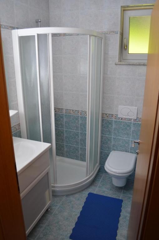 Koupelna v ubytování Apartment Brumec
