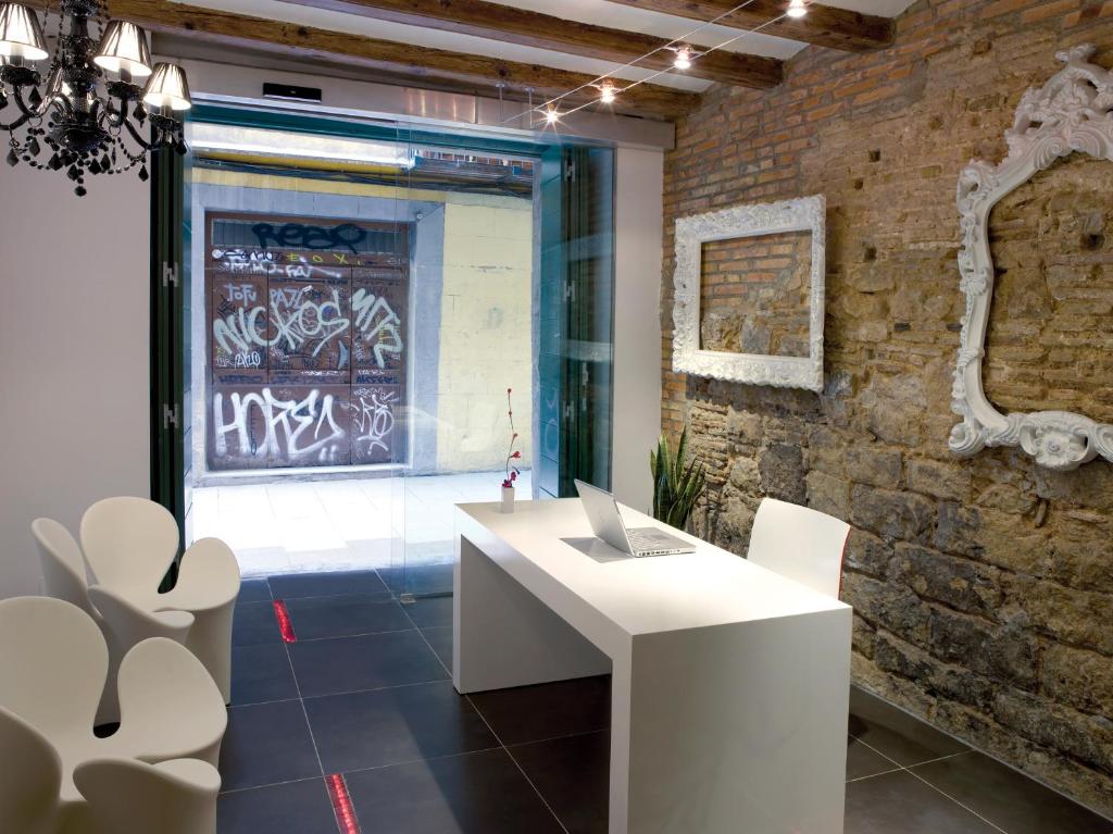Posedenie v ubytovaní Apartaments Ciutat Vella