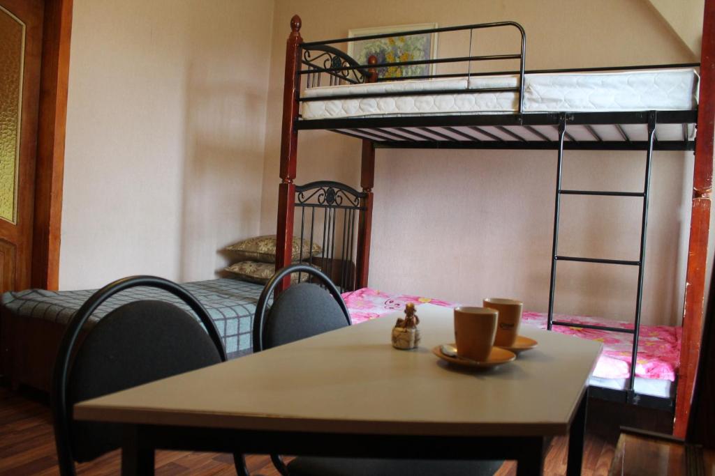 Postel nebo postele na pokoji v ubytování Hostel Teremok