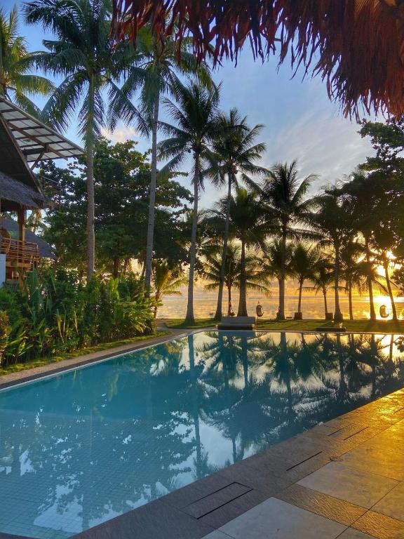 Bazén v ubytování Siargao Island Villas nebo v jeho okolí