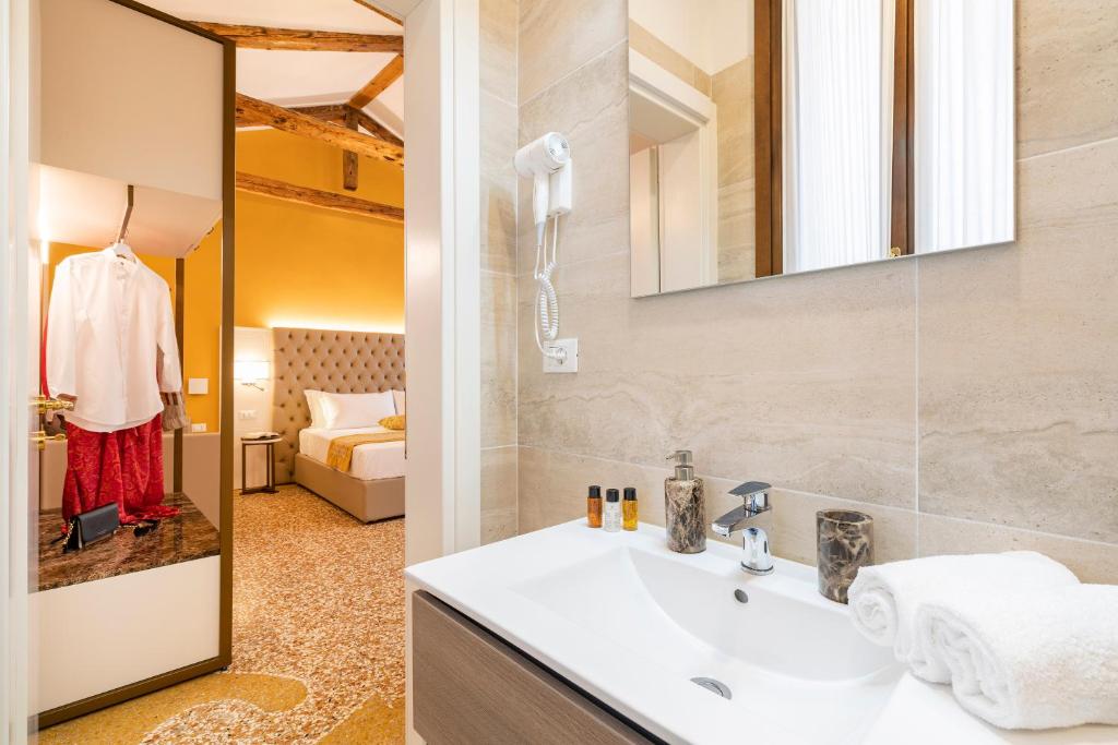 Kúpeľňa v ubytovaní Residenza La Duchessa Deluxe Rooms
