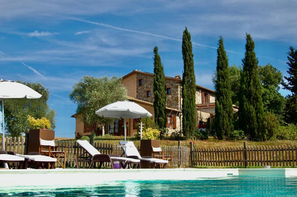 Πισίνα στο ή κοντά στο Bed and Breakfast Casale del Sole