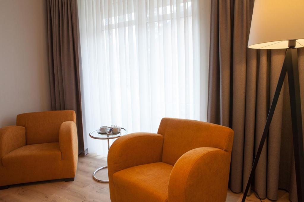 Posezení v ubytování Hotel & Landgasthof Hoheluft