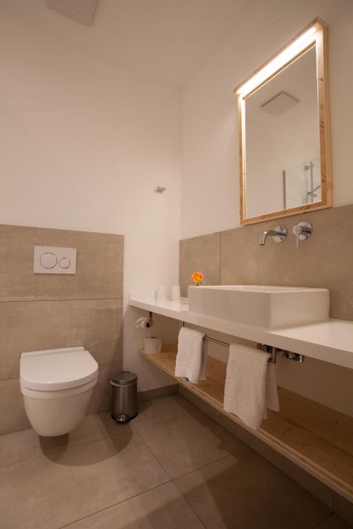 Koupelna v ubytování Hotel & Landgasthof Hoheluft