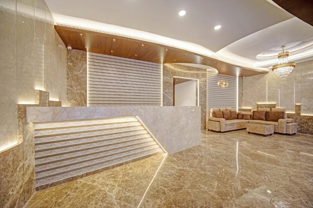 Posezení v ubytování UPAR Hotels - T Nagar