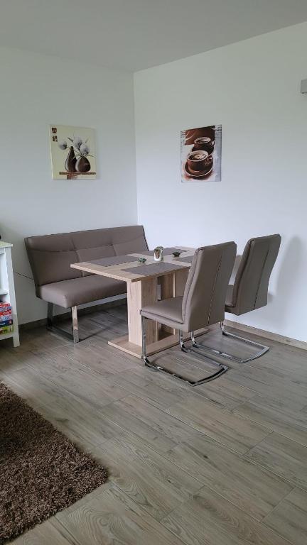 Posezení v ubytování Ferienwohnung Albel