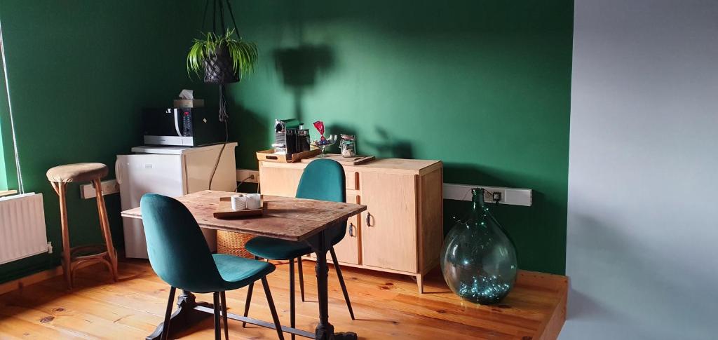 Posezení v ubytování Chambre d'Amandine