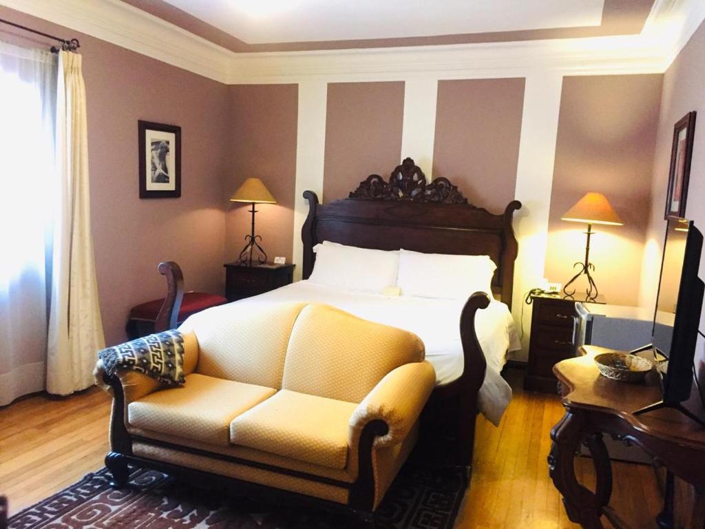 Posezení v ubytování Casa Arequipa