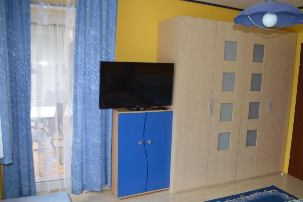 TV a/nebo společenská místnost v ubytování Gästehaus Maria