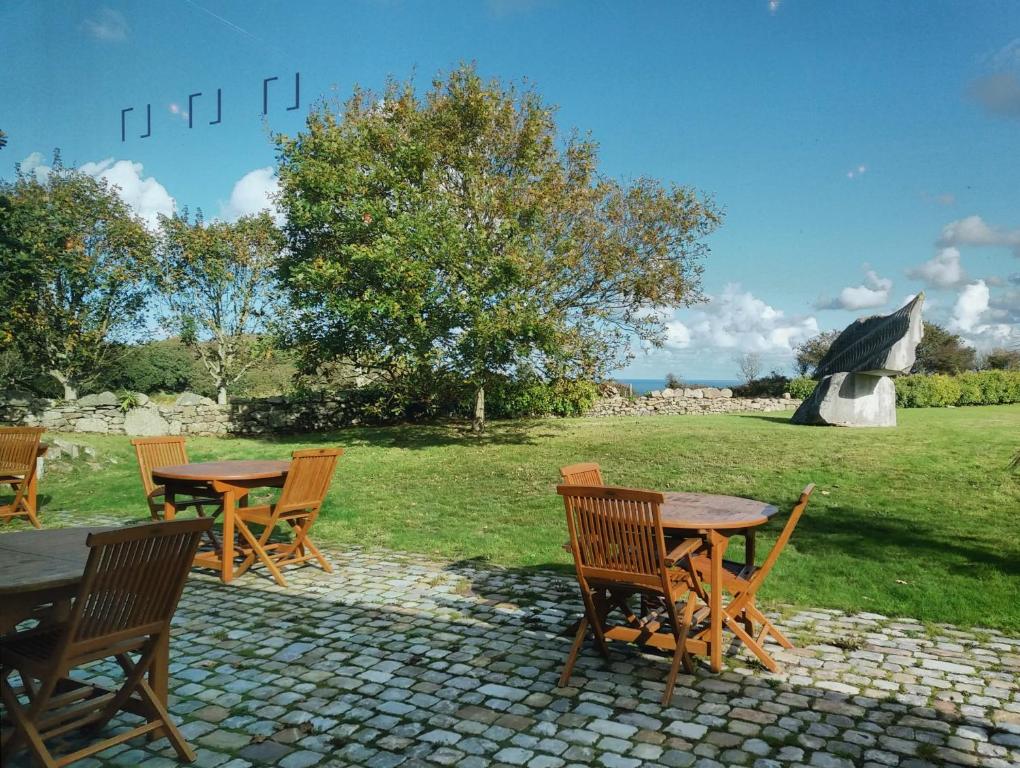 Zahrada ubytování Auberge des Goubelins