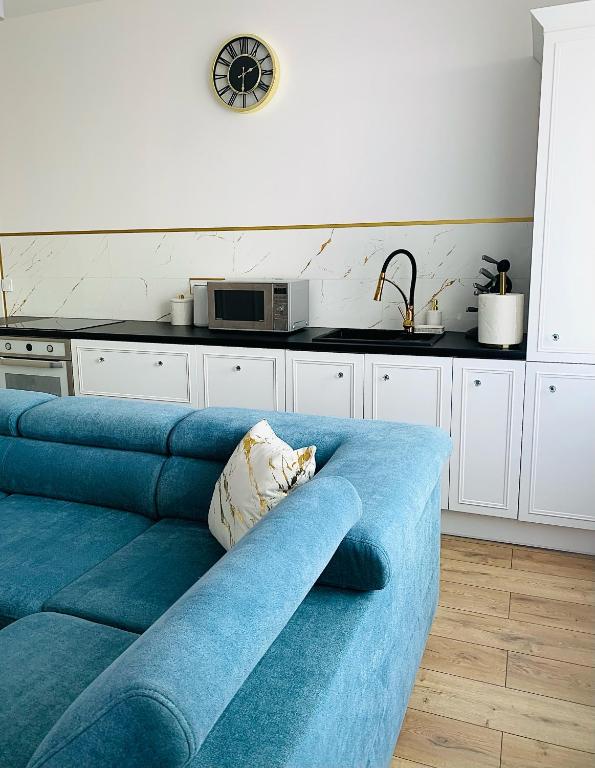 Kuchyňa alebo kuchynka v ubytovaní KORONA Apartamenty Gdańsk