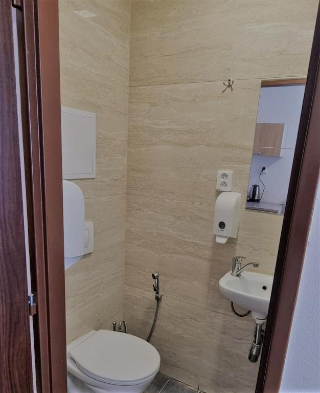 Łazienka w obiekcie Ubytování Střekov Aréna