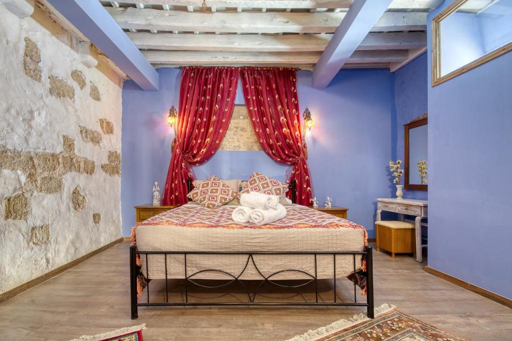 Łóżko lub łóżka w pokoju w obiekcie Fatma Hanoum boutique hotel
