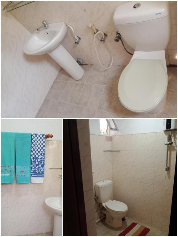 Koupelna v ubytování 'Franklyn', Homestay