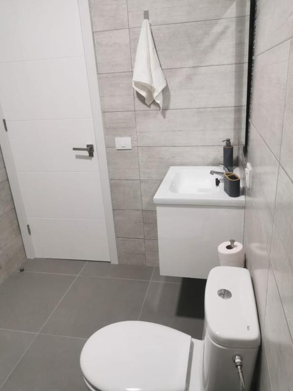 Koupelna v ubytování amplio duplex