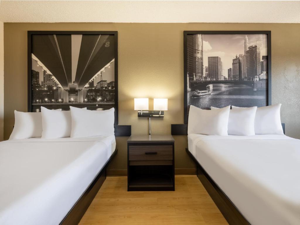 Super 8 by Wyndham Clinton - Doppelzimmer - Zugang Zur Behinderung/Nichtraucher