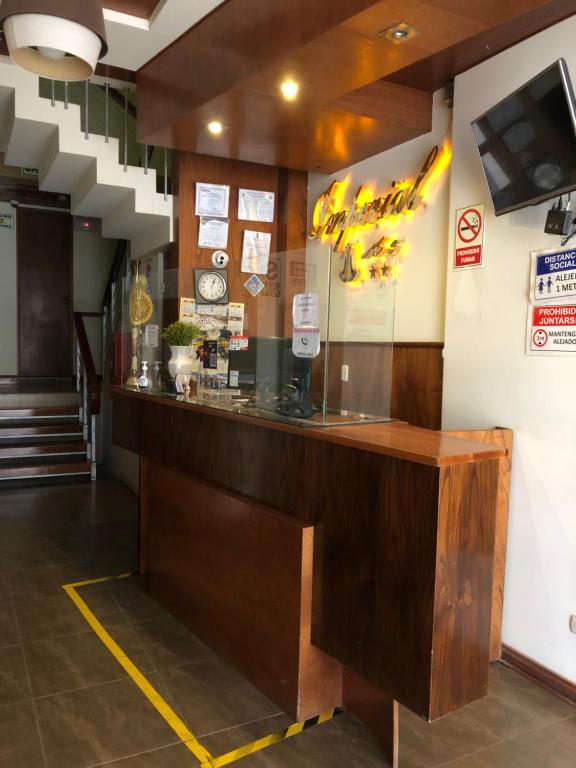 Certifikát, hodnocení, plakát nebo jiný dokument vystavený v ubytování Hotel Imperial