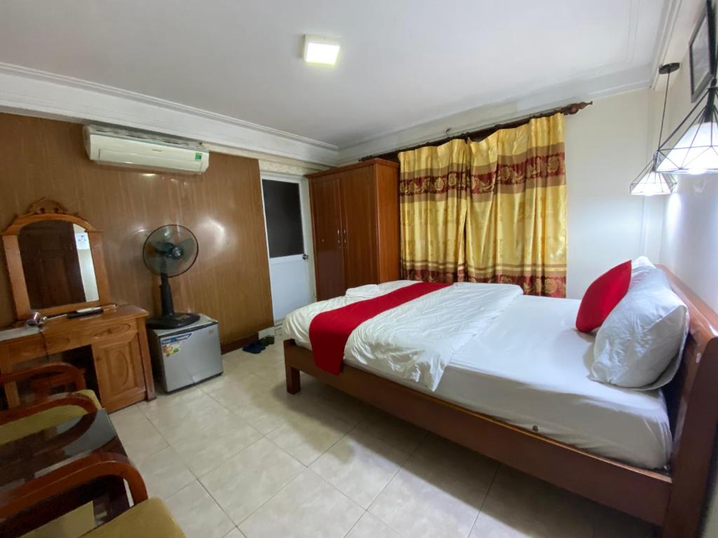 Postel nebo postele na pokoji v ubytování Sophie hotel