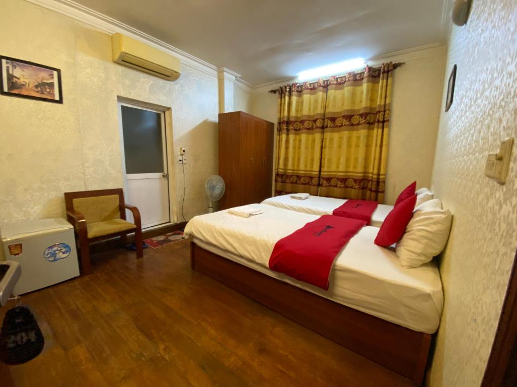 Postel nebo postele na pokoji v ubytování Sophie hotel