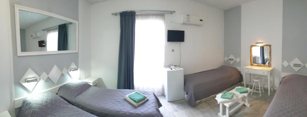 Uma área de estar em Porto Castello