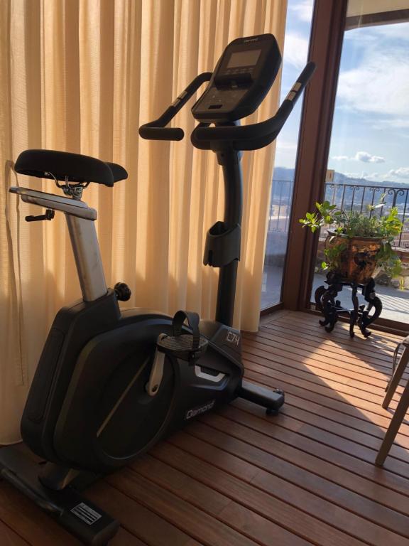 Fitness centrum a/nebo fitness zařízení v ubytování B&B ALLE SCALETTE