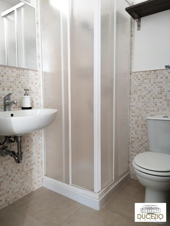 Koupelna v ubytování DUCEZIO rooms