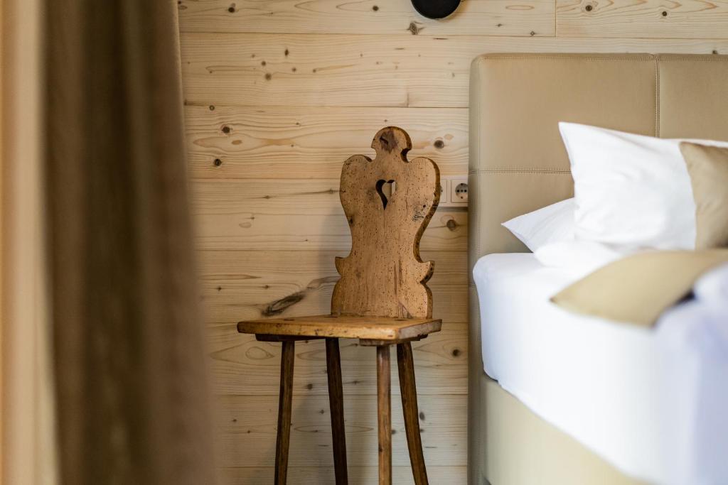 Postel nebo postele na pokoji v ubytování Ferienhaus Am Grassnitzberg 18a