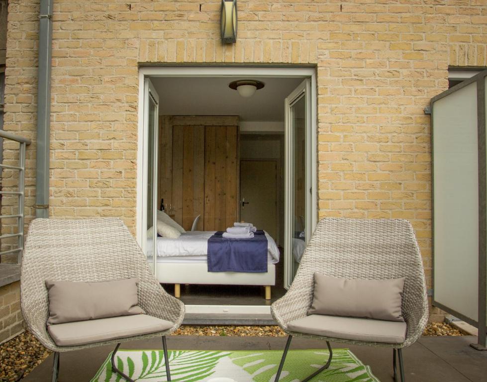 Posezení v ubytování Hotel Aan Zee