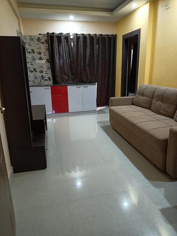 Posezení v ubytování Insignia Beach Resort Premium 1 BHK serviced Appartments,The Club Krishna Sea Sight ,Puri