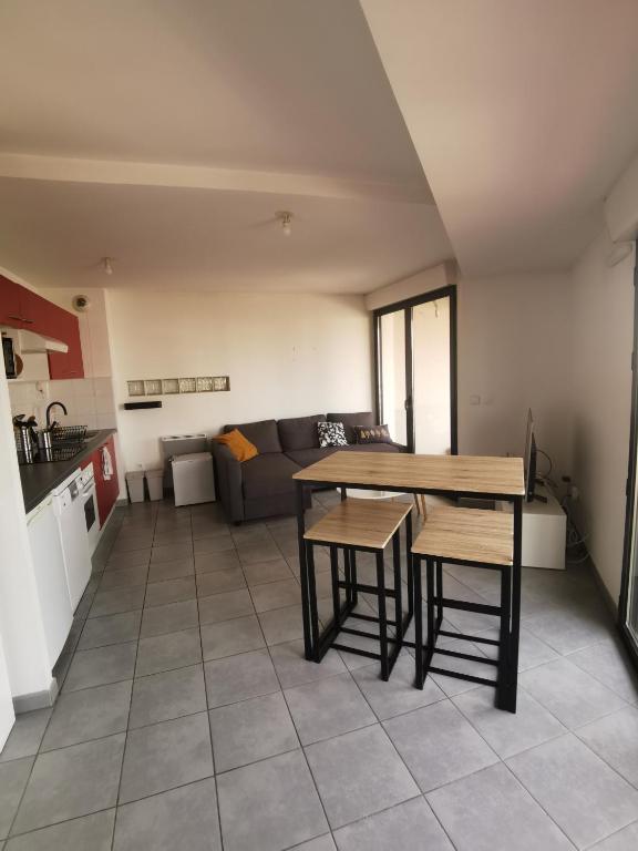 Photo de la galerie de l'établissement T1bis moderne, lumineux, belle-vue, Patte d'Oie, parking, à Toulouse