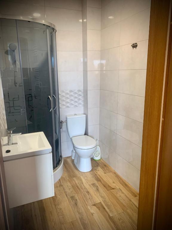Łazienka w obiekcie Hostel Sportowa
