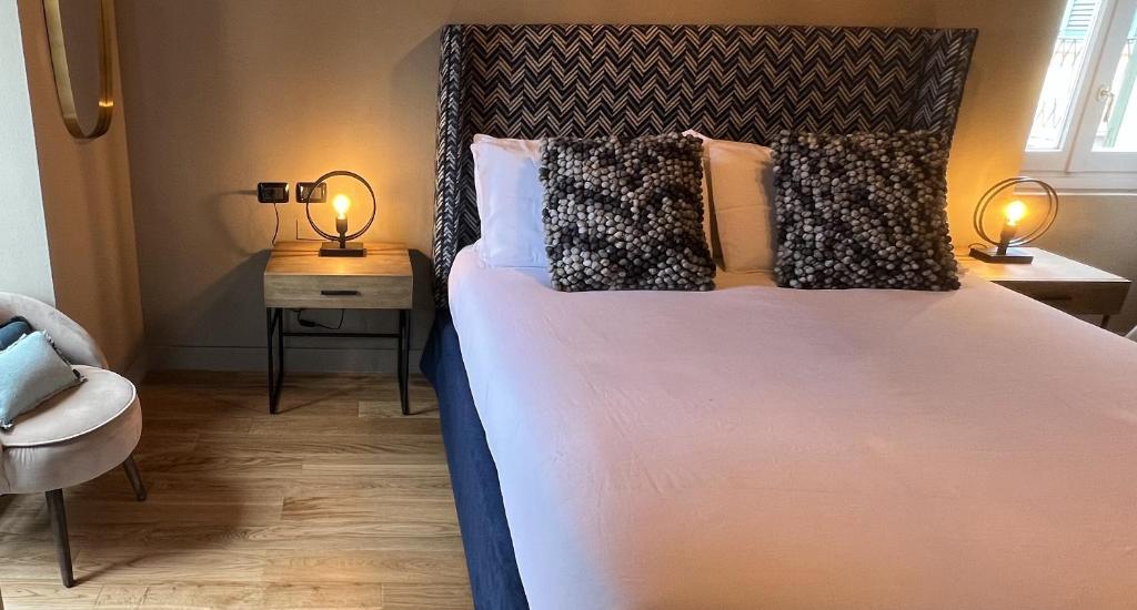 Letto o letti in una camera di My Home For You - Città Alta