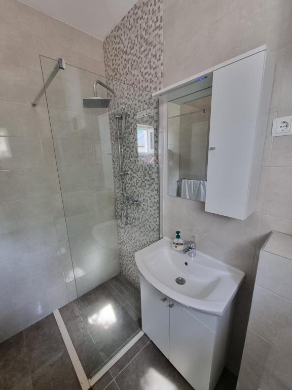 Kúpeľňa v ubytovaní Villa Nena in central Dalmatia